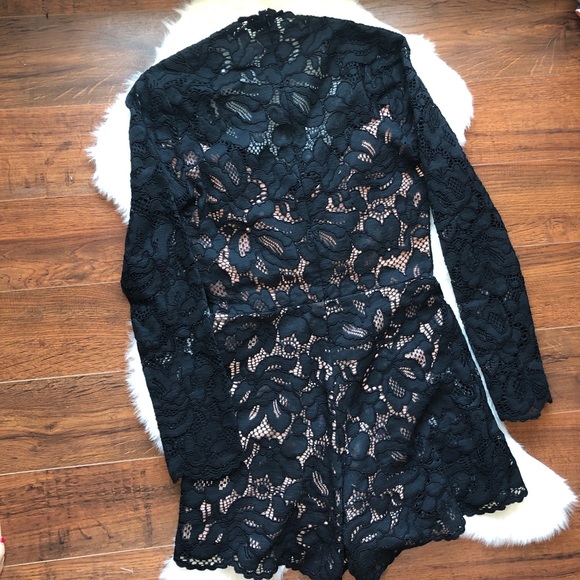 SOLD Alexis Manolo Black Romper - Picture 8 of 8